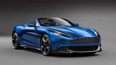 Aston Martin представляет Vanquish вариант с мягким верхом