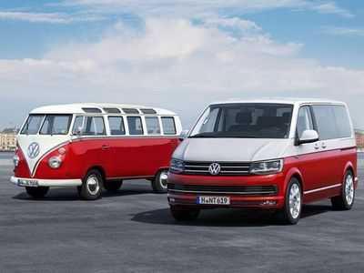 Volkswagen раскрыл эскиз Transporter шестого поколения