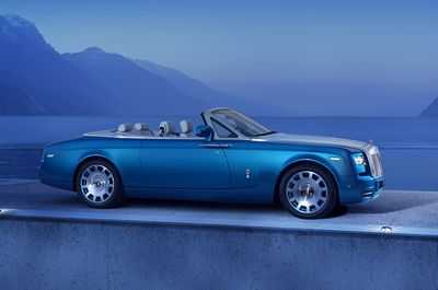 Коллекция Rolls-Royce Phantom Drophead Coupe Waterspeed для дебюта