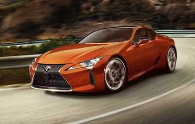 Абсолютно новое роскошное спортивное купе Lexus LC