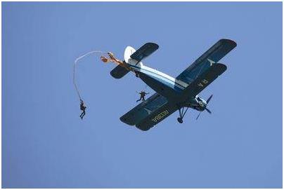 парашютист