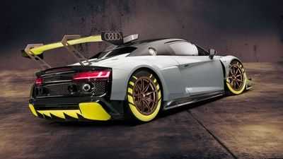 Эволюция Audi R8 LMS GT3 представлена в Париже Эволюция Audi R8 LMS GT3 представлена в Париже
