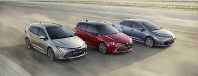 Первая в истории Toyota Corolla Hybrid