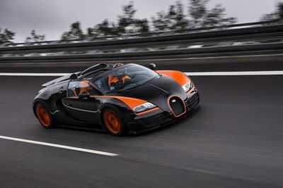 Bugatti устанавливает титул самого быстрого родстера, официально подтвержденного TUV