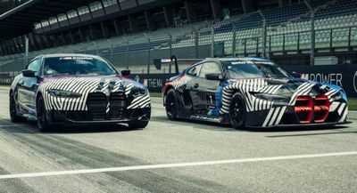 BMW представила прототипы M4 Coupe и M4 GT3