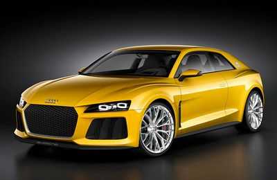 Объемный негибридный спорткар от Audi Sport quattro concept